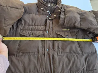 Giubbino Adidas marrone imbottito