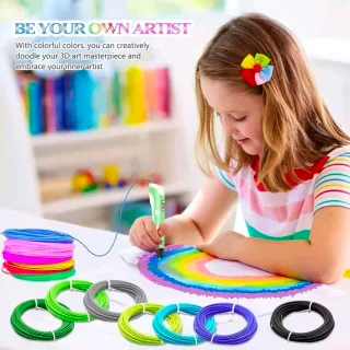 Penna 3D Per Stampa Stereoscopica + Set Filamenti