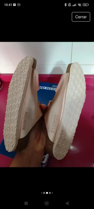 Sandalias Birkenstock Oro Rosa