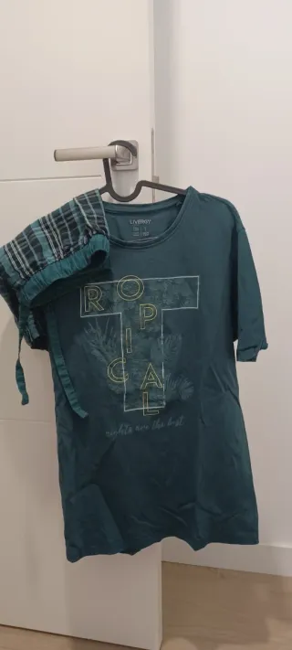 Pack 2 Pijamas Verano LIVERGY Talla L