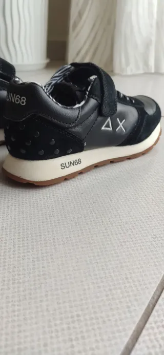 Sneakers SUN68 nere bambina n.33, chiusura velcro
