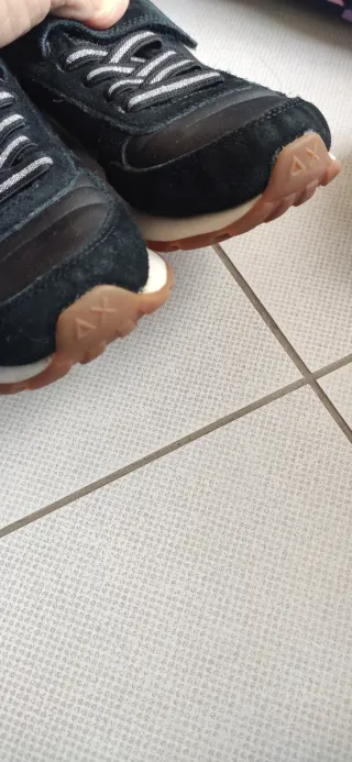 Sneakers SUN68 nere bambina n.33, chiusura velcro