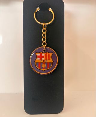 Portachiavi FC Barcelona in resina