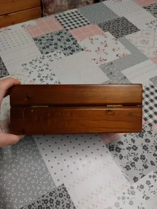 Scatola porta the in legno con 6 divisori Mlesna