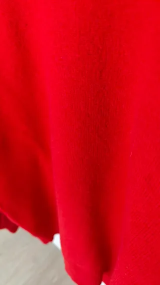 Jersey Lana Yves Saint Laurent Rojo Talla M