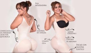 Faja moldeadora con realce