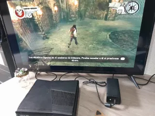 Xbox 360 Negra + 3 juegos