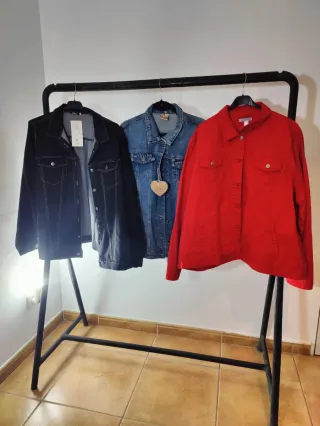 Lote 3 Cazadoras Vaqueras Talla Curvy XXXL