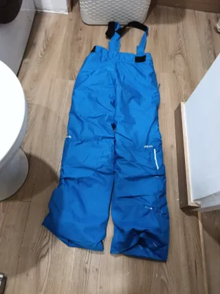 Pantalón de esquí azul 10 años