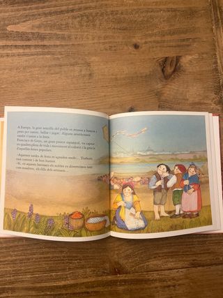 Una vegada hi havia l’edat moderna, libro infantil