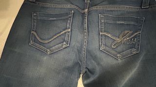 Guess Jeans Azul Talla 25 tiro bajo