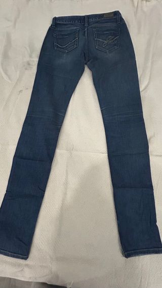 Guess Jeans Azul Talla 25 tiro bajo