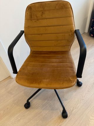 Silla de oficina Maison du Monde terciopelo