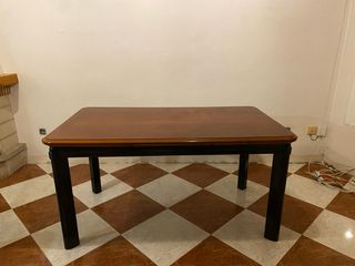 Mesa de salón madera maciza