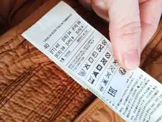 Plumas Mujer Benetton Beige/Marrón