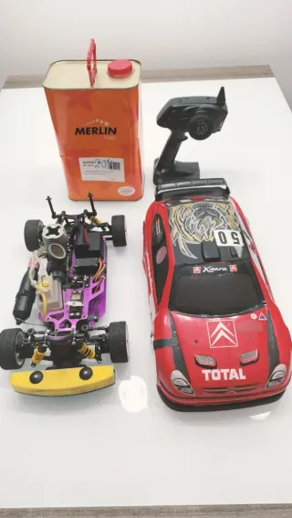 Coche RC Bycmo 1/10 Nitro con Emisora