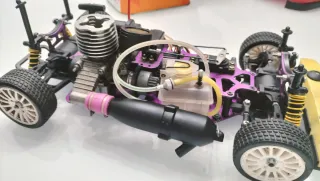 Coche RC Bycmo 1/10 Nitro con Emisora