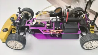Coche RC Bycmo 1/10 Nitro con Emisora