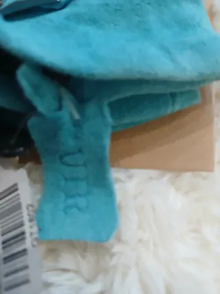 Guantes de piel nuevos diseño hebillas