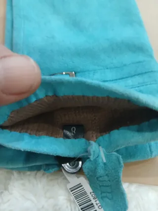 Guantes de piel nuevos diseño hebillas