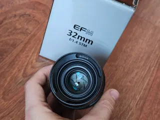 Pack objetivos Canon EFM 32mm f/1.4 y 22 mm
