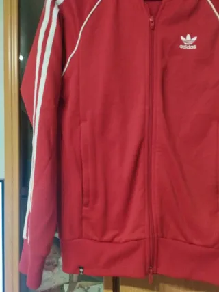 Sudadera Adidas Roja