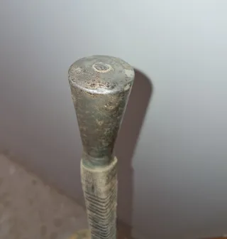 Antiguo florete de esgrima francés