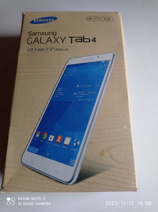 Tablet Samsung blanca