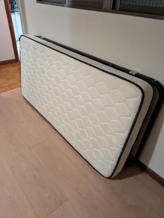 Colchón 90 y somier