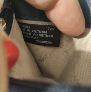 Cartera Michael Kors Negra y Azul