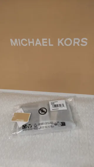 Cartera Michael Kors Negra y Azul