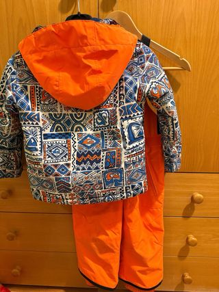 Traje esquí Quiksilver 3 años