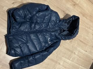 Plumífero niña azul con capucha de14-16 años