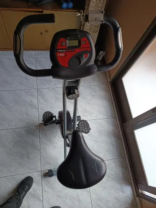 Bicicleta Estática Plegable
