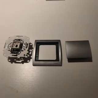 Interruptor Niessen Olas Titanio