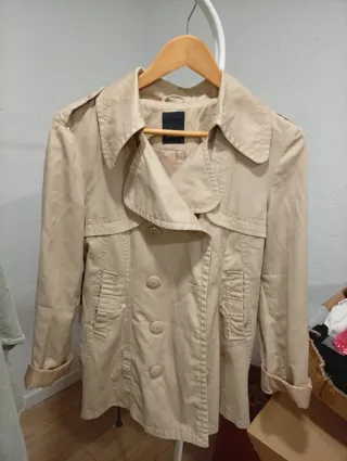 Chaqueta beige talla M