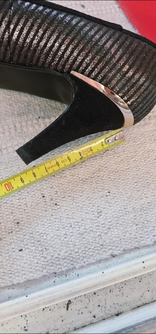 Zapatos DI FONTANA Negros y dorados