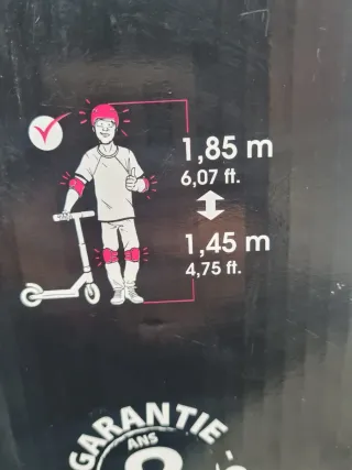 Patinete Oxelo Mid 7 XL 175mm