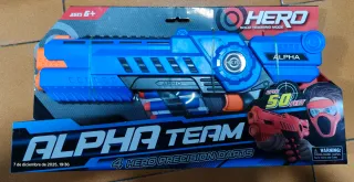 Pistola de Juguete Alpha Team HERO