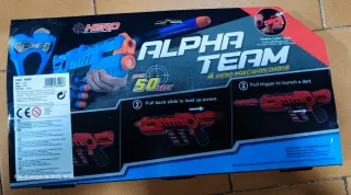 Pistola de Juguete Alpha Team HERO