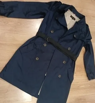 Parka Escada Mujer Azul