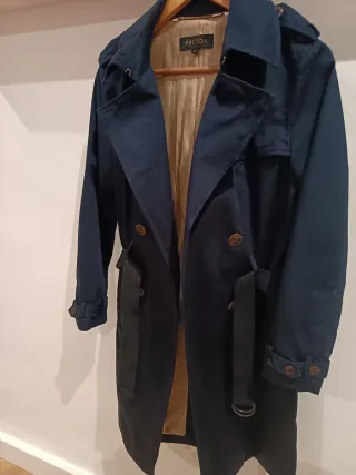 Parka Escada Mujer Azul