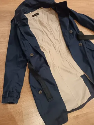 Parka Escada Mujer Azul