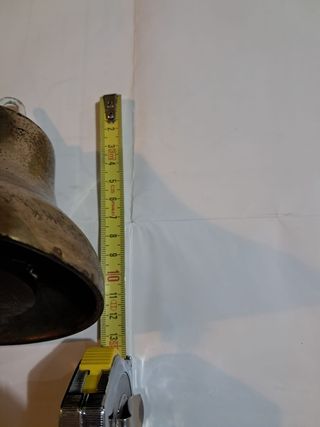 SUONERIA CAMPANA BADENIA IN BRONZO 120 mm ALLARME