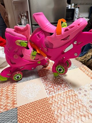 Patines de aprendizaje para niña