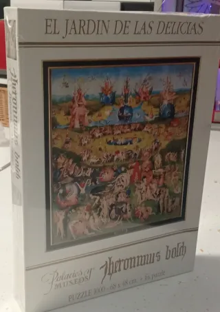 Puzzle El Jardín de las Delicias 1000 piezas