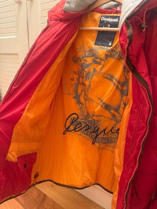 Cazadora Desigual Hombre Talla M Roja