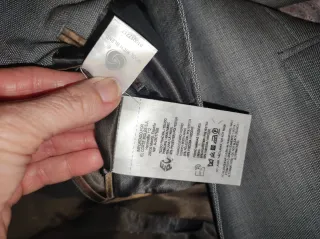 Chaqueta de traje gris