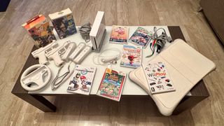 Nintendo Wii + Wii Play + Animal Crossing