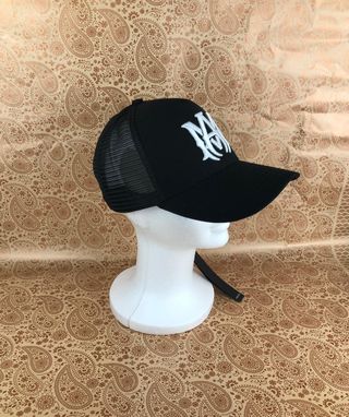 Gorra Amiri MA Negra y Blanca